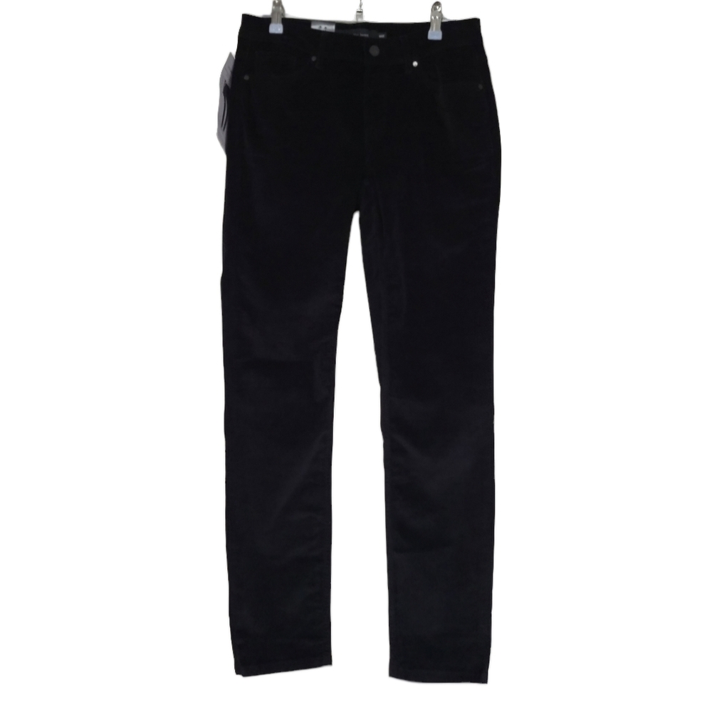 Calvin Klein Jeans Black Micro Corduroy Low-Rise Ultimate Skinny Pants 6×30